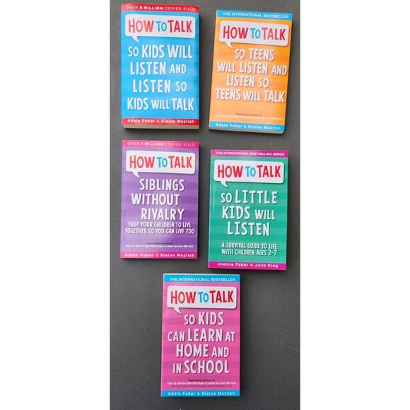 Lot of 5 How to Talk Siblings, So Little Kids, So Kids, So Teens Paperback Books - Picture 2 of 8